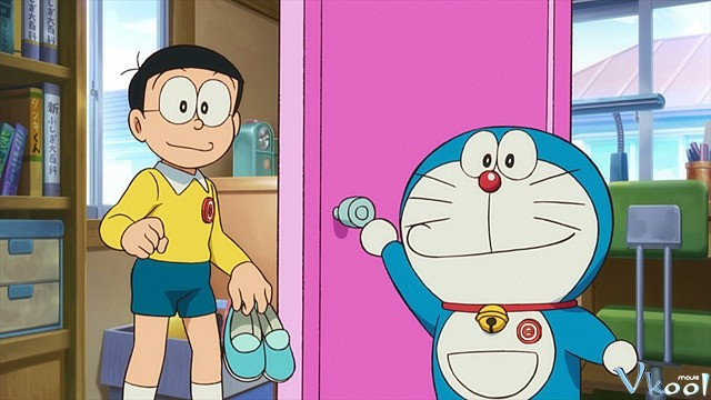 Xem Phim Doraemon: Nobita Và Mặt Trăng Phiêu Lưu Ký - Doraemon: Nobita's Chronicle Of The Moon Exploration - Vkool.Net - Ảnh 2